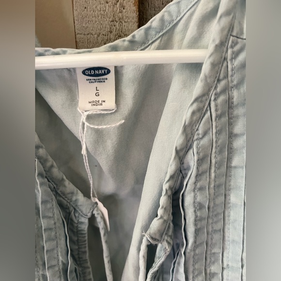 Size large old navy dress/long shirt - Picture 4 of 4